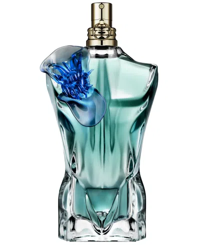 Jean Paul Gaultier Men's Le Beau Flower Edition Eau De Parfum Fragrance, 4.2 Oz. In Transparent