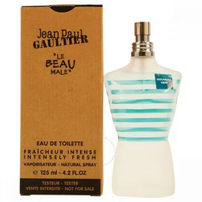 Jean Paul Gaultier Men's Le Beau Male Edt Spray 4.2 oz (tester) Fragrances 3423474776863 In Orange