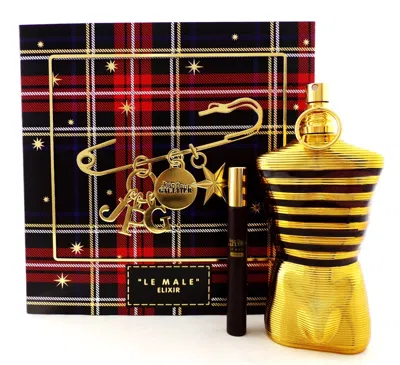 Jean Paul Gaultier Kids'  Men's Le Male Elixir Gift Set Fragrances 8435415113175