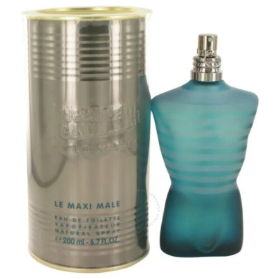 Jean Paul Gaultier Men's Le Maxi Male Edt Spray 6.7 oz Fragrances 3423470475852 In Orange