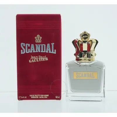 Jean Paul Gaultier Men's Scandal Edt Spray 3.4 oz Fragrances 8435415062510 In Gray