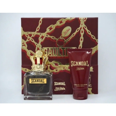 Jean Paul Gaultier Men's Scandal Pour Homme Gift Set Fragrances 8435415082624 In N/a