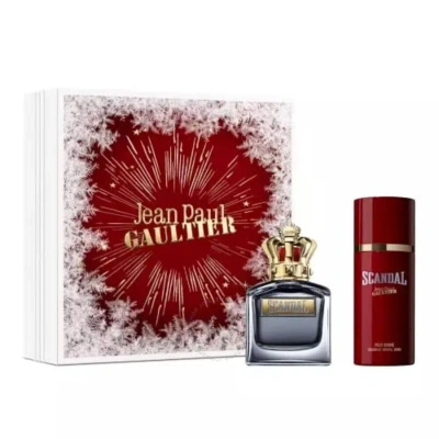 Jean Paul Gaultier Men's Scandal Pour Homme Gift Set Fragrances 8435415085212 In N/a