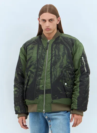 JEAN PAUL GAULTIER JEAN PAUL GAULTIER MEN TROMPE L'OEIL BOMBER JACKET