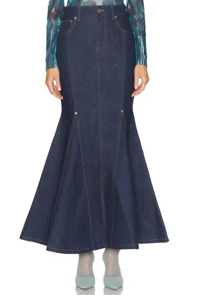 JEAN PAUL GAULTIER MERMAID DENIM SKIRT