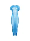 Jean Paul Gaultier Mesh Double Side Dress