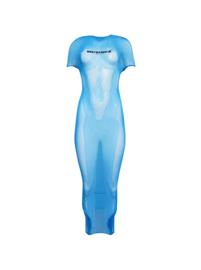Jean Paul Gaultier Mesh Double Side Dress