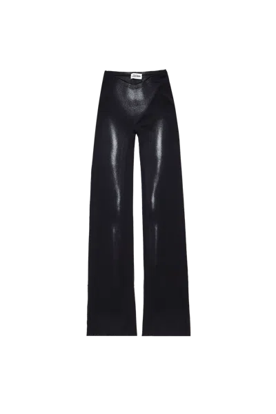 Jean Paul Gaultier Mesh Fluid 'body Dust' Pant Black/silver