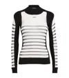 Jean Paul Gaultier Printed 'mariniere' Knit Pullover