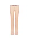 Jean Paul Gaultier Mesh Spiral Pants Pale Pink