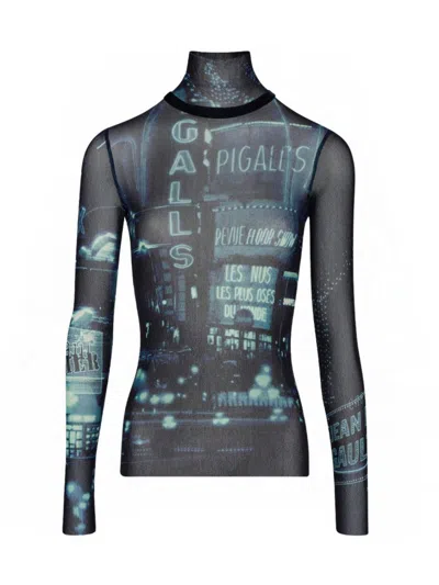 Jean Paul Gaultier Long Sleeves In Navy