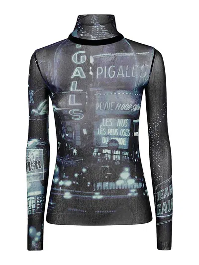 JEAN PAUL GAULTIER TOP - AZUL