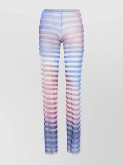 JEAN PAUL GAULTIER MESH TROUSER PRINTED "AIR"