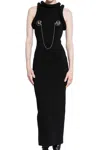 Jean Paul Gaultier Long Dress In Black