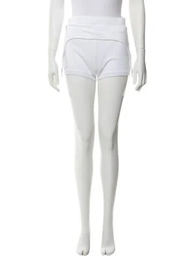 Pre-owned Jean Paul Gaultier Mini Shorts In White