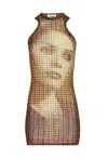Jean Paul Gaultier Graphic Print Dress
