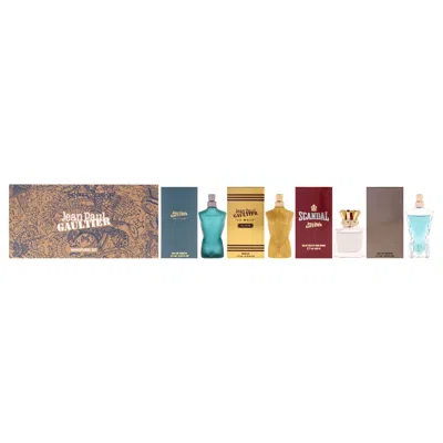Jean Paul Gaultier Miniatures Set By  For Men - 4 Pc Mini Gift Set 0.24oz Le Male Edt Spray, 0.24 Le