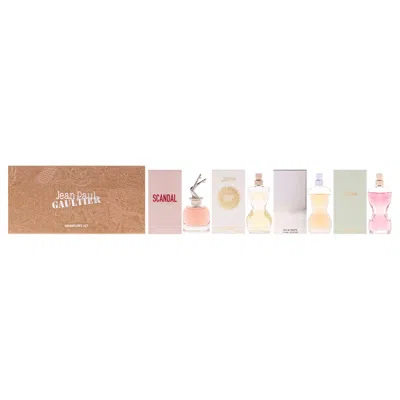 Jean Paul Gaultier Miniatures Set By  For Women - 4 Pc Mini Gift Set 0.2oz Scandal Edp Spray, 0.2oz G