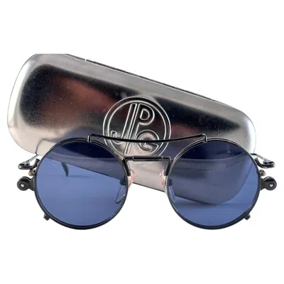 Pre-owned Jean Paul Gaultier Mint Vintage  56 9173 Removable Clip Sunglasses 1990 Japan In Gray