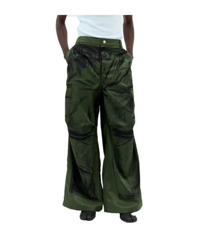 Jean Paul Gaultier Mistake Casual Pants In Black