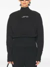 Jean Paul Gaultier Knitwear With Long Sleeves And Mock Neck In Black