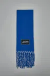 Jean Paul Gaultier Mohair Scarf In Blue