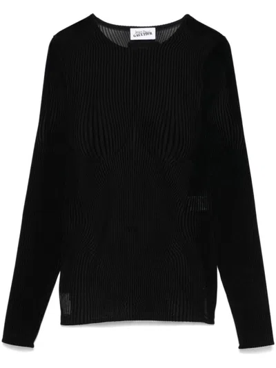 JEAN PAUL GAULTIER JEAN PAUL GAULTIER MORPHING PINSTRIPES TOP