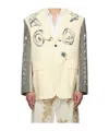 Jean Paul Gaultier Multi-tattoo Blazer In Multi