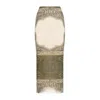 Jean Paul Gaultier Printed Maxi Skirt In Multicolor