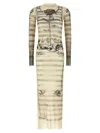 Jean Paul Gaultier Multicolor Tulle Dress