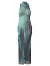 Jean Paul Gaultier Multicolor Water Dress In Multi