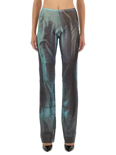 JEAN PAUL GAULTIER JEAN PAUL GAULTIER MULTICOLOUR POLYAMIDE TROUSERS