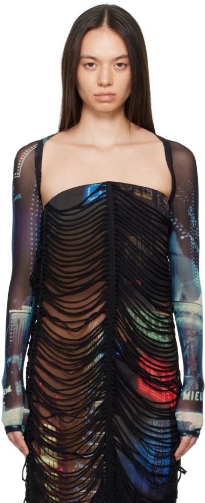 Jean Paul Gaultier Navy 'the Pigalle' Bolero In 59560100-navy/lightb