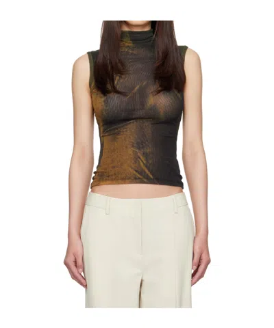JEAN PAUL GAULTIER NYLON MESH TOP
