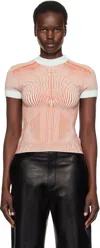 Jean Paul Gaultier T-shirts And Polos In 4215 Mint/orange