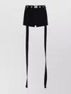 Jean Paul Gaultier Overall Clip Short In Black