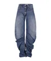 Jean Paul Gaultier Oversize Fit Jeans In Blue