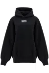 Jean Paul Gaultier Oversized Hoodie With Hood In Black