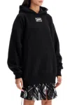 Jean Paul Gaultier Oversized Hoodie With Hood In Black