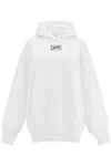 Jean Paul Gaultier Oversized Hoodie With Hood In White