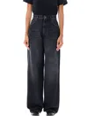Jean Paul Gaultier Jeans With 'body Marini In Vintage Black