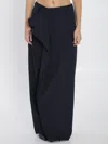 Jean Paul Gaultier Women Pantaskirt With Trench Details In Black