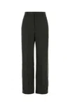 Jean Paul Gaultier Tailored Wool Blend Trousers Featuring Pleats In Green