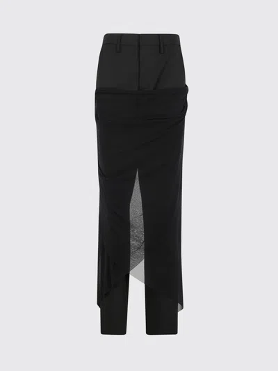 JEAN PAUL GAULTIER PANTS JEAN PAUL GAULTIER WOMAN COLOR BLACK,G61109002