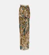 Jean Paul Gaultier Papillon Printed Beach Cover-up In Multicoloured
