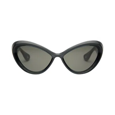 Pre-owned Jean Paul Gaultier Parisian Cat Sunglasses 'black' | Men's Size Onesize