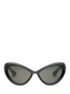 Jean Paul Gaultier Parisian Cat Sunglasses Woman Anthracite In Black