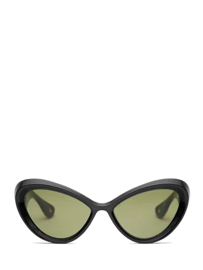 Jean Paul Gaultier Parisian Cat Sunglasses Woman Black