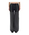 Jean Paul Gaultier Wide Leg Trousers Contrast Panels In Black