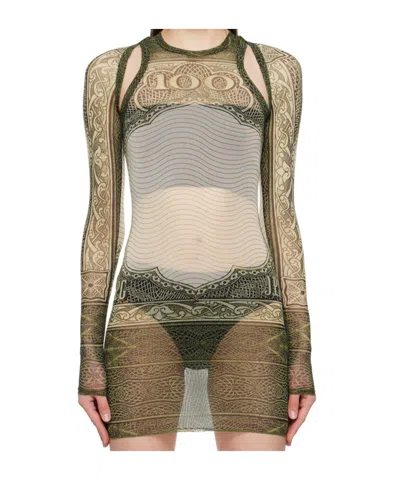 Jean Paul Gaultier Patterned Cardigan